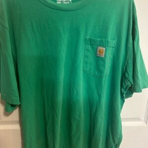 Carhartt Men's Vibrant Green Short Sleeve Tee